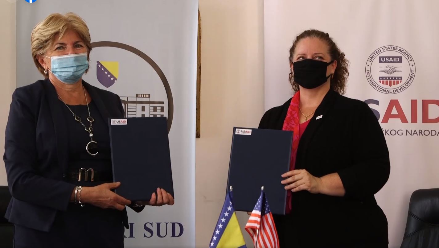 JACA Donates Personal Protective Equipment to the Sarajevo Municipal Court