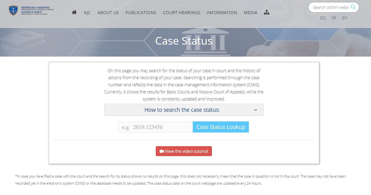 USAID s JSSP In Kosovo Helps With Online Access To Court Case Status